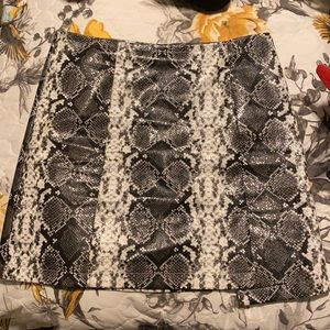 Snakeskin Skirt